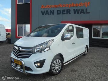 Zakelijke lease - Opel Vivaro bestel 1.6 CDTI L2H1 DC Sport, Euro 5, Gebruikt, Wit, Handgeschakeld