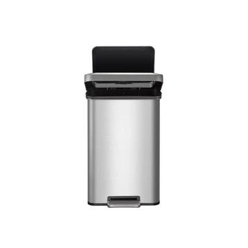 EKO Cozy pedaalemmer 45 ltr - Mat RVS, Huis en Inrichting, Verzenden, Nieuw