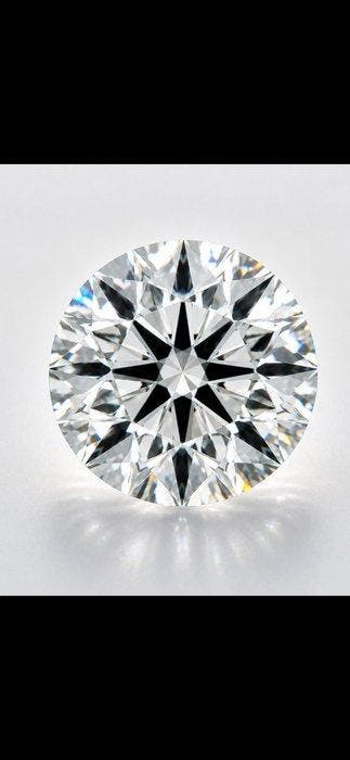 Zonder minimumprijs - 1 pcs Diamant (Natuurlijk) - 0.52 ct -, Nieuw