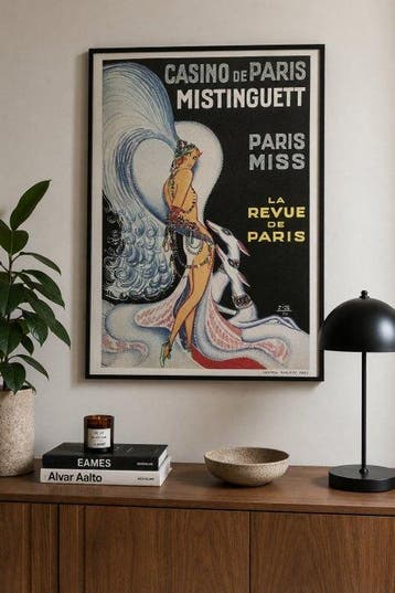 Zig - Casino de Paris – Mistinguett – Paris Miss – La Revue, Antiek en Kunst, Kunst | Tekeningen en Foto's