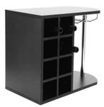 Vrijstaande Wijnkast met Flessenrek – 8 Flessen en Opberg, Huis en Inrichting, Woonaccessoires | Wijnrekken, Verzenden, Nieuw