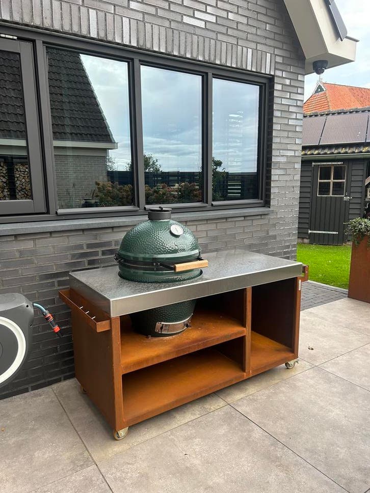 Luxe Buitenkeuken  - Big green Egg, Tuin en Terras, Buitenkeukens, Nieuw, Ophalen of Verzenden