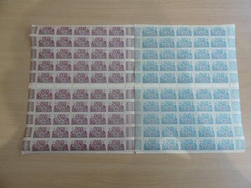 Belgisch-Congo 1936 - Ter ere van Z.M. Koning Albert I, de, Gestempeld