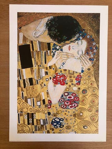 Gustav Klimt (after) - The Kiss