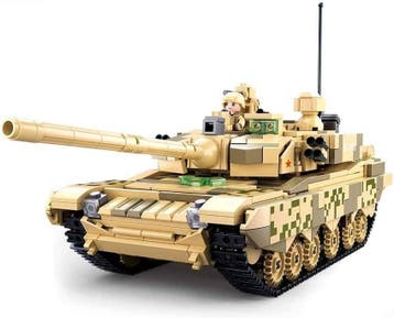 Leger Tank Bouwpakket 2-in-1 - Tweedekansje - OP=OP, Overige merken, Ophalen of Verzenden, Zo goed als nieuw, Groter dan 1:72