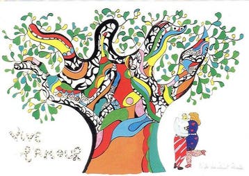 Niki De Saint-Phalle (1903-2002) - Vive lamour - tirage