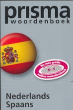 Woordenboek Nederlands-Spaans Prisma, Verzenden, Nieuw