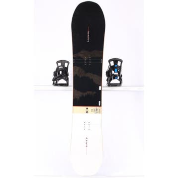 157 snowboard SALOMON UNITE SUPER 8 2023, Black/white/orange, Verzenden, Gebruikt