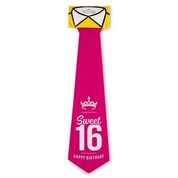 Stropdas Sweet 16, Ophalen of Verzenden, Nieuw