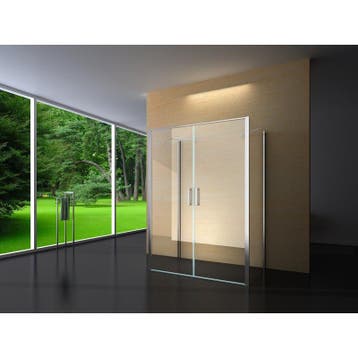 Douchecabine 120X80 Rechthoekig Idaro- Helder Glas, Doe-het-zelf en Verbouw, Sanitair, Ophalen of Verzenden, Nieuw