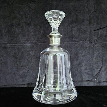 C.Bos & Zoon - Karaf - Met zilveren hals - .925 zilver, Antiek en Kunst