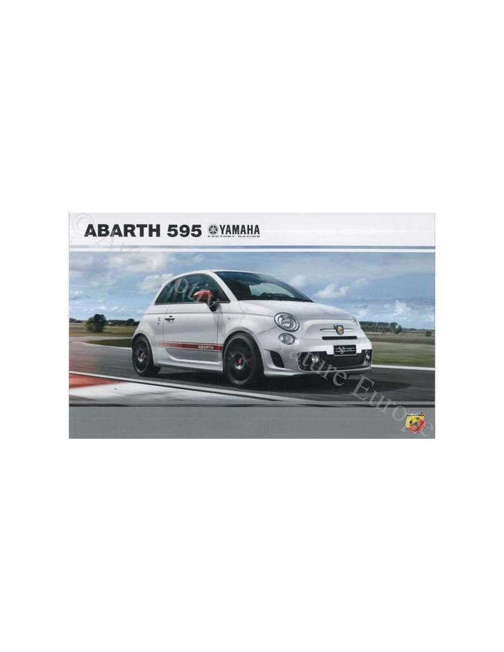 2015 ABARTH 595 YAMAHA FACTORY RACING BROCHURE NEDERLANDS, Boeken, Auto's | Folders en Tijdschriften