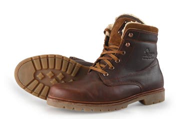 Panama Jack Veterboots in maat 46 Cognac, Overige kleuren, Verzenden, Boots, Zo goed als nieuw
