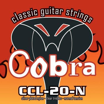 Cobra CCL-20-N snarenset voor klassieke gitaar, verzilverde, Ophalen of Verzenden, Nieuw