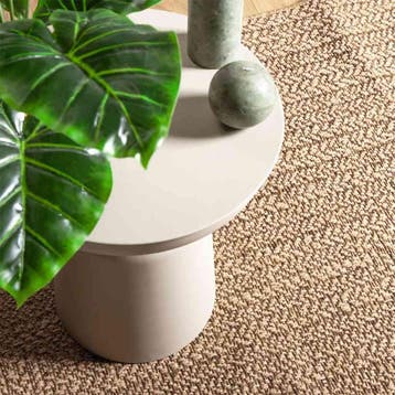 vidaXL Vloerkleed ZIZUR binnen en buiten 120x170 cm jute, Huis en Inrichting, Verzenden, Nieuw, Bruin