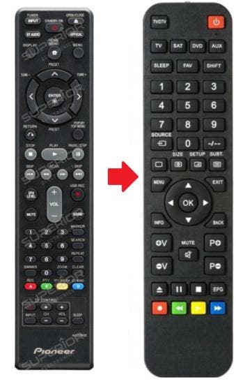 Pioneer AXD7573 afstandsbediening, Verzenden, Nieuw