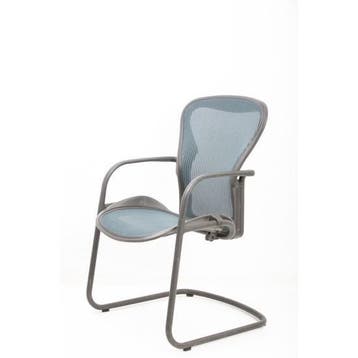 Herman Miller Aeron Slede stoel gebruikt, Overige plaatsen, Ophalen of Verzenden, Gebruikt, Stoel