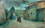 Giivanni Lessi (1852-1922) - Paesaggio toscano