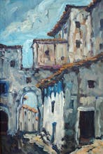 École espagnole. (XX) - Architecture populaire espagnole, Antiek en Kunst