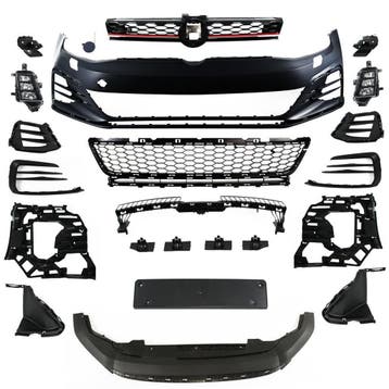 VW Golf 7.5 GTI Sport Look Voorbumper VW Golf 7 RL865, Auto-onderdelen, Carrosserie en Plaatwerk, Nieuw, Voor, Volkswagen, Bumper