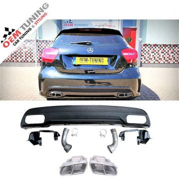 W176 AMG A45 | look diffuser | 2012-2015 | AMG | A-Class |, Auto-onderdelen, Carrosserie en Plaatwerk, Voor, Mercedes-Benz, Nieuw
