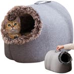 Luxe Fluffy Dierenmand  Bruin M 38x32x30cm tot 5KG, Ophalen of Verzenden, Nieuw, Polyester