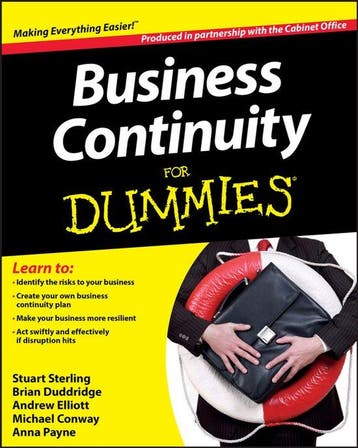 9781118326831 Business Continuity For Dummies | Tweedehands, Verzenden, Zo goed als nieuw, S Sterling