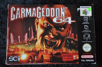 Carmageddon 64 Nintendo 64 N64 Boxed PAL CIB, Verzenden, Nieuw