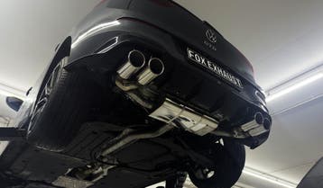 FOX VW Golf 8 GTD uitlaat einddemper rechts/links inclusief, Verzenden, Nieuw