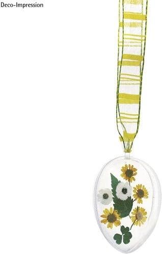 Plastic Ei deelbaar Kristal 2-delig 14 cm per stuk, Ophalen of Verzenden, Nieuw