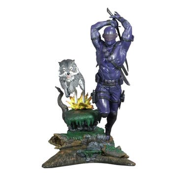 G.I. Joe Gallery PVC Statue Snake Eyes Animated 40th Anniver, Ophalen of Verzenden, Nieuw