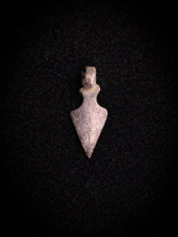 Oud-Grieks, Hellenistisch Zeer zeldzame zilveren hanger in, Sieraden, Tassen en Uiterlijk, Antieke sieraden