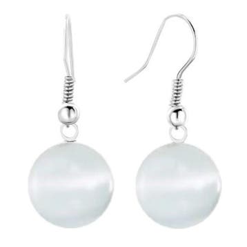 Fako Bijoux - Oorbellen - Hanger - Kattenoog - Cats Eye -, Verzenden, Nieuw