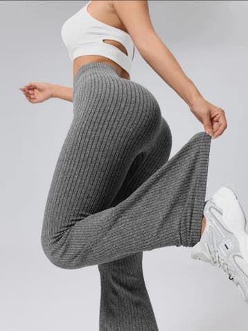 Hoge Taille Stretch Pantalon met Wijde Pijpen voor Dames - S, Kleding | Dames, Verzenden, Nieuw