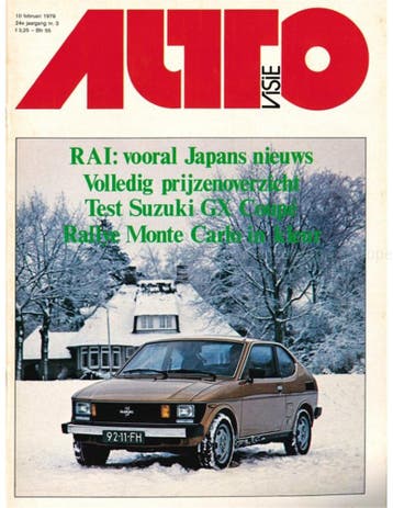 1979 AUTOVISIE MAGAZINE 03 NEDERLANDS, Boeken, Nieuw, Author