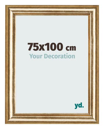 Fotolijst 75x100 cm - Goud Antiek - MDF - Lazio, Verzenden, Nieuw