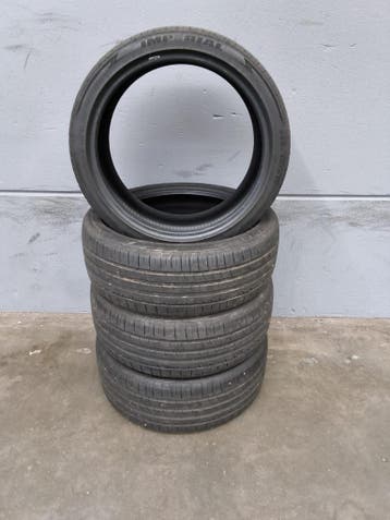 Set 4x Imperial Ecosport 2 225/40 R19 zomerbanden (setprijs), 19 inch, Gebruikt, Ophalen of Verzenden, Band(en)
