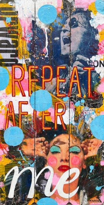 María Burgaz - Repeat after me