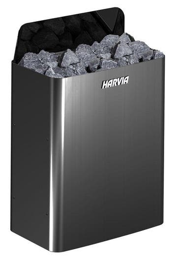 Harvia The Wall SW90E Black saunakachel 9 kW (externe, Ophalen of Verzenden, Nieuw