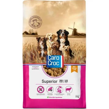 Carocroc 20/10 Superior hondenvoer 12,5 kg, Verzenden, Hond