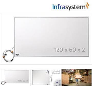 Infrarood paneel verwarming 150 tm 1200 watt, Verzenden, Nieuw, Kachel