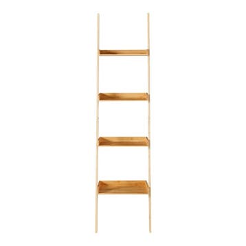 [en.casa] Badkamerrek Göinge bamboe ladderplank met 4 planke, Zakelijke goederen, Verzenden, Nieuw in verpakking
