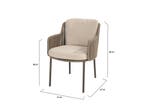 Bernini dining tuinstoel terre 4 Seasons Outdoor, Ophalen of Verzenden, Nieuw
