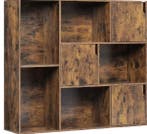 Boekenkast 8 Vakken – Moderne Opbergkast, Huis en Inrichting, Kasten | Boekenkasten, Verzenden, Nieuw