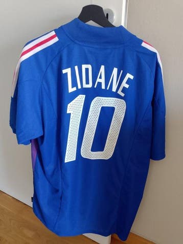 Francia nazionale - Voetbal - Zidane - Voetbalshirt, Nieuw
