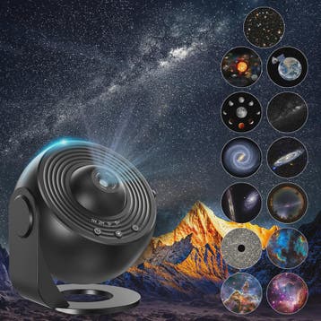 Galaxy Projector Sterrenhemel Projector - Planetarium met 12, Verzenden, Nieuw