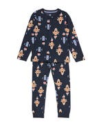 HEMA Kinderpyjama raket donkerblauw van €15.99 voor €5 sale, Verzenden, Nieuw