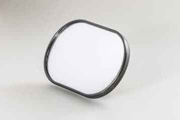 Emuk Spiegelkop Zwart 180 x 120mm, Ophalen of Verzenden, Nieuw