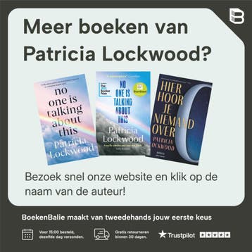 No one is talking about this - Patricia Lockwood, Verzenden, Zo goed als nieuw, Patricia Lockwood