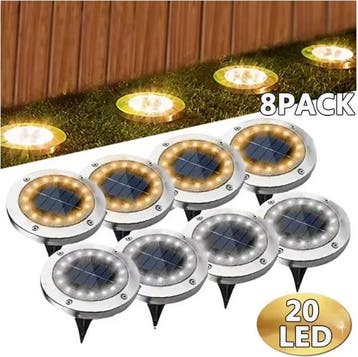 Solar Grondlampen LED Tuinverlichting voor Pad en Gazon, Verzenden, Nieuw
